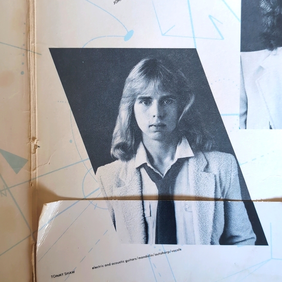 Vintage STYX CORNERSTONE Vinyl LP Record Album - Picture 6 of 13